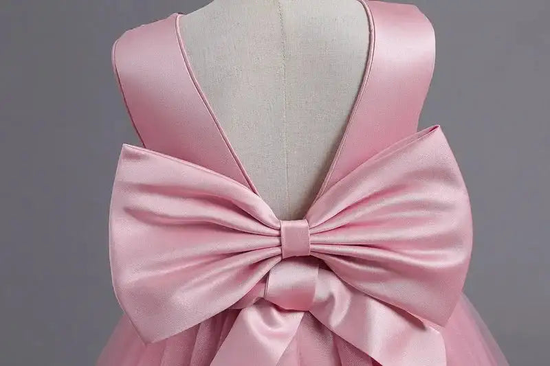 Teens Girls Bridesmaid Dresses For Wedding 5-14 Yrs Kids Sequin Birthday Party Long Dress Girls Evening Formal Pageant Vestidos - Lootquake