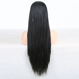 13X4 Lace Wigs for Women | Braided Box Braids Wigs | Synthetic Lace Front Wig | Braiding Wigs Natural Hairline Cosplay