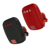 Enceinte Bluetooth pour vélo, étanche, double appairage, radio FM portable, prise en charge de carte mémoire, haut-parleur sans fil pour cyclisme, randonnée, musique