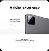 Global Version Xiaomi Pad 7 11.2'' Xiaomi HyperAI 144Hz 3.2K Display Snapdragon 7+ Gen 3 Octa core Processor 45W 8850mAh Battery