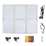 1200W IP65 LED Grow Light Indoor Grow Lamp Waterproof Board Panel Full Spectrum For Greenhouse Plants Flower Bloom Grow Tent - Lootquake