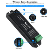 Herdio 2PCS 4 Inch Ceiling Bluetooth Speaker Kit Water Resistant 160W Marine Speakers For Bathroom Kitchen Home Outdoor Camper