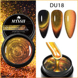 8ml Super Shine Silver Metal Painting Gel Nail Polish High-density Mirror Effect Semi Permanant Nail Art Manicure Varnish