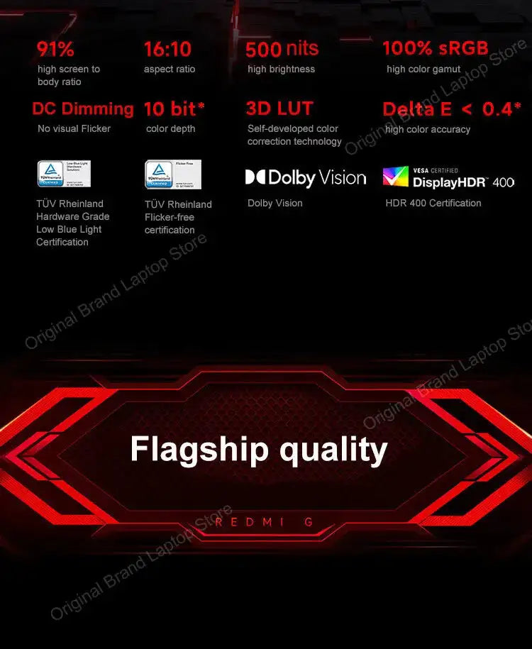 2024 Xiaomi Redmi G Pro Gaming Laptop 16 Inch 2.5K 240Hz E-Sports Screen Netbook i9-14900HX 16GB 1TB RTX4060 Gaming Notebook PC - Lootquake