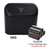 Car Trash Can Bin with Lid Car Garbage Can Leakproof Mini Car Interior Storage Case Trash for Car Office Home Car Acessories