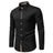 Plaid Color Block Navy Shirt Men 2024 Spring New Slim Fit Long Sleeve Mens Dress Shirts Party Casual Male Social Shirt - Lootquake