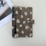 A5 A6 A7 Fresh Green Yellow Pink Daisy Loose Leaf Binder Cover Journal Sketchbook Accessories Diary Office Supplies