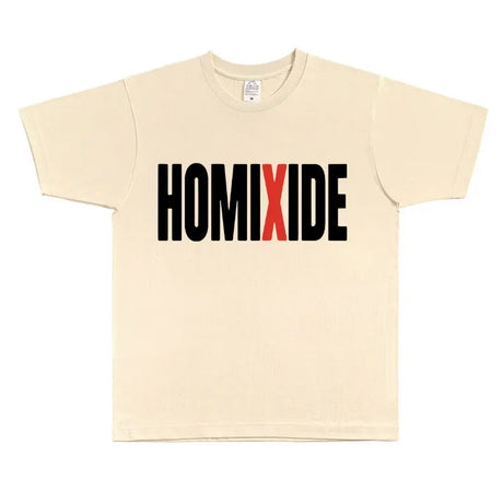 Rapper Homixide Gang Graphic T-shirt Playboi Carti Opium Merch Tshirt Men Women Hip Hop Oversized T Shirts Male Cotton Tops Tees - Lootquake