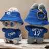 Ropa de muñeca Labubu de 15/17 cm, ropa de béisbol para fiesta, número 17, accesorios para muñecas DIY para niños, regalo