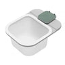Trash Tray Rotation Desk Dustbin Small Size Widely Applied  Useful Plastic Under Table Trash Tray Desk Trash Can