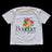 Vintage Harajuku Classic Peach Blossom Print Casual Street Short Sleeve Round Neck T-shirt Y2k Large Kawaii T-shirt Women  Goth - Lootquake