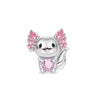 Nuevo dije de rana perezosa de plata 925 con forma de animal, pato, cerdo, oso, compatible con pulsera original, decoración, colgante para mujer, regalo de joyería