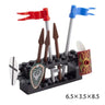Military Building Blocks Solider Figures Gifts Weapons Tent Bonfire Field Tent Roast Chicken Siege Vehicle Camp Facilities Toys - Lootquake