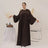 Plain Abaya Muslim Long Dress Women Balloon Sleeve Casual Islamic Clothing Dubai Turkish Modesty Kaftan Ramadan Eid - Lootquake