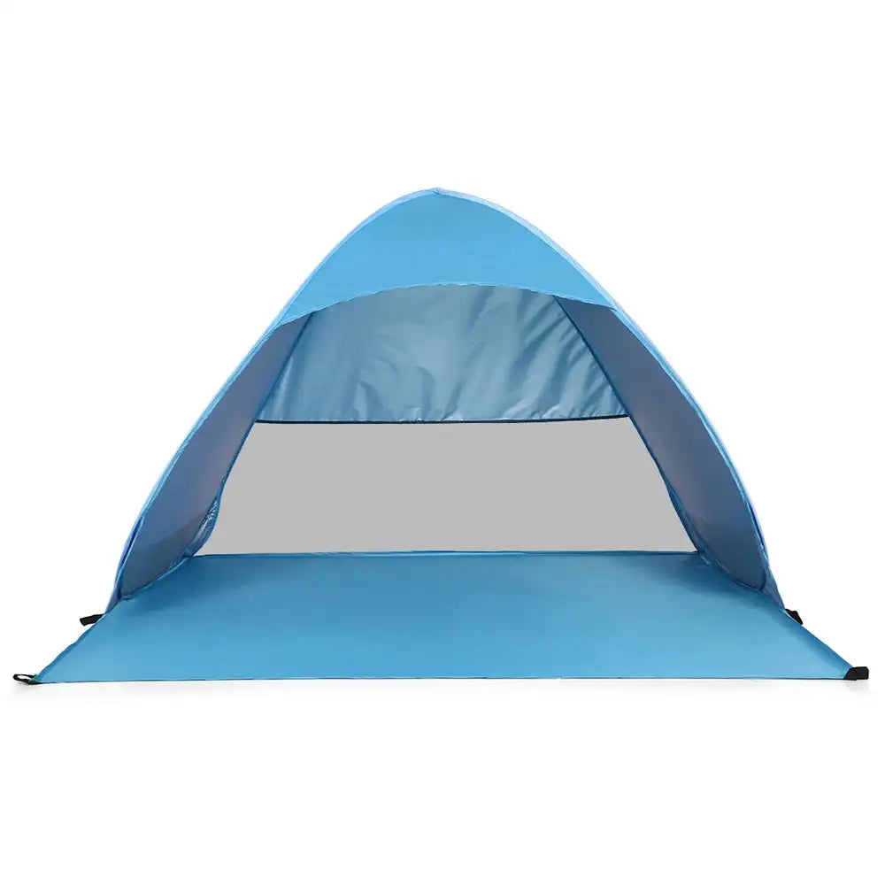Tienda de campaña automática emergente para playa Lixada, ligera, para exteriores, con protección UV, para acampar y pescar, refugio solar tipo cabaña