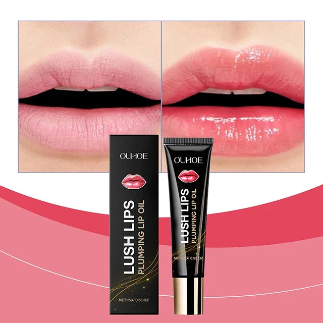 Lip Plumper Oil Instantly Volumising Increase Lip Elasticity Long-lasting Moisturizing Lush Lip Plumper Gloss Sexy Beauty Makeup