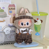 Tenue de mini-poupée Labubu Fashion - Tenue de sport élégante et décontractée pour Labubu Idol V1 V2 de 17 cm - Accessoire cadeau pour collectionneur