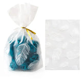 50Pcs Plume Plastic Bag Easter Birthday Party Candy And Sweets Gift Bags Natal Present Anniversaire Gift Wrapping - Lootquake