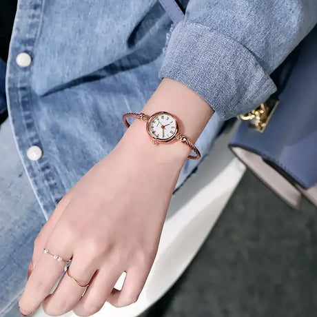 Fashion Luxury Women Watch Gold Strap Vintage Ladies Watch for Bracelet Montre Femme Female Wristwatches Women Clock Reloje - Lootquake