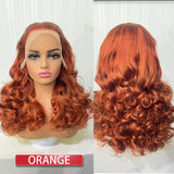 100% Human Hair | Highlight | Ombre | Double Drawn | Brazilian | Remy | Bouncy Body Wave | Full Fumi | Bouncy Weave | Wavy Hair Lace Wigs