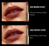 CHARMACY Moisturize Intense Nude Lipstick Luxury Professional Korean Lipsticks Easy to Wear Women Lip Makeup Cosmetic