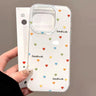 Ins Style Line Fruit Silicone Phone Case For iPhone