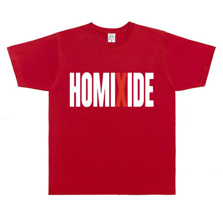 Rapper Homixide Gang Graphic T-shirt Playboi Carti Opium Merch Tshirt Men Women Hip Hop Oversized T Shirts Male Cotton Tops Tees - Lootquake