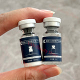 Set de oligopéptidos antiarrugas en polvo liofilizado, suero nutritivo, reparador de colágeno y reafirmante con ácido hialurónico para el cuidado de la piel.
