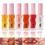 Huile à lèvres Water Light Honey Essence, hydratante longue durée, fruitée et scintillante, gelée, réduit les rides des lèvres, rouge à lèvres liquide, brillant, maquillage