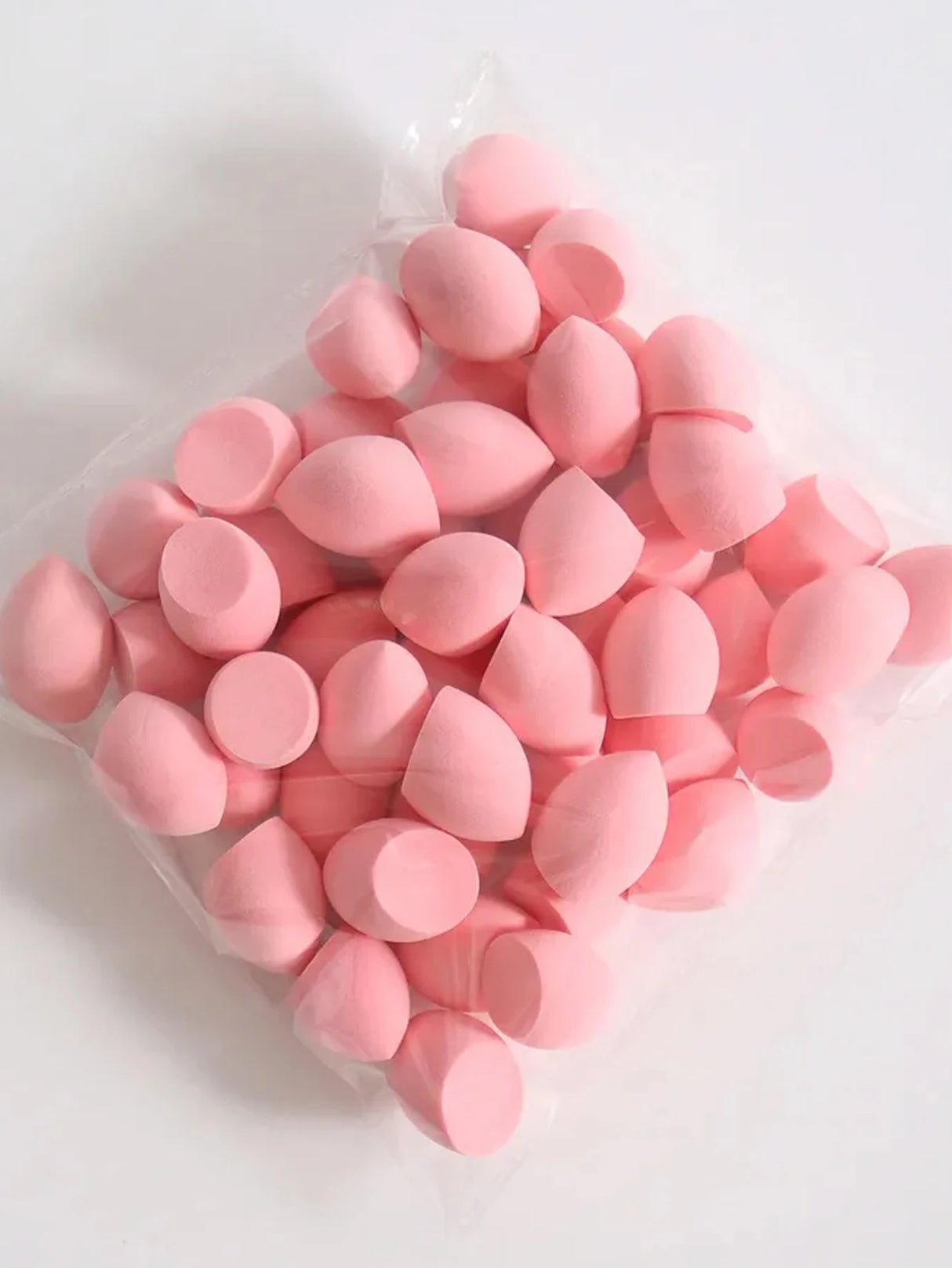 20PCS  Mini Finger Puff Beauty Cosmetic Foundation Cosmetic Sponge Makeup Blender Suitable For Cream & Powder Concealer