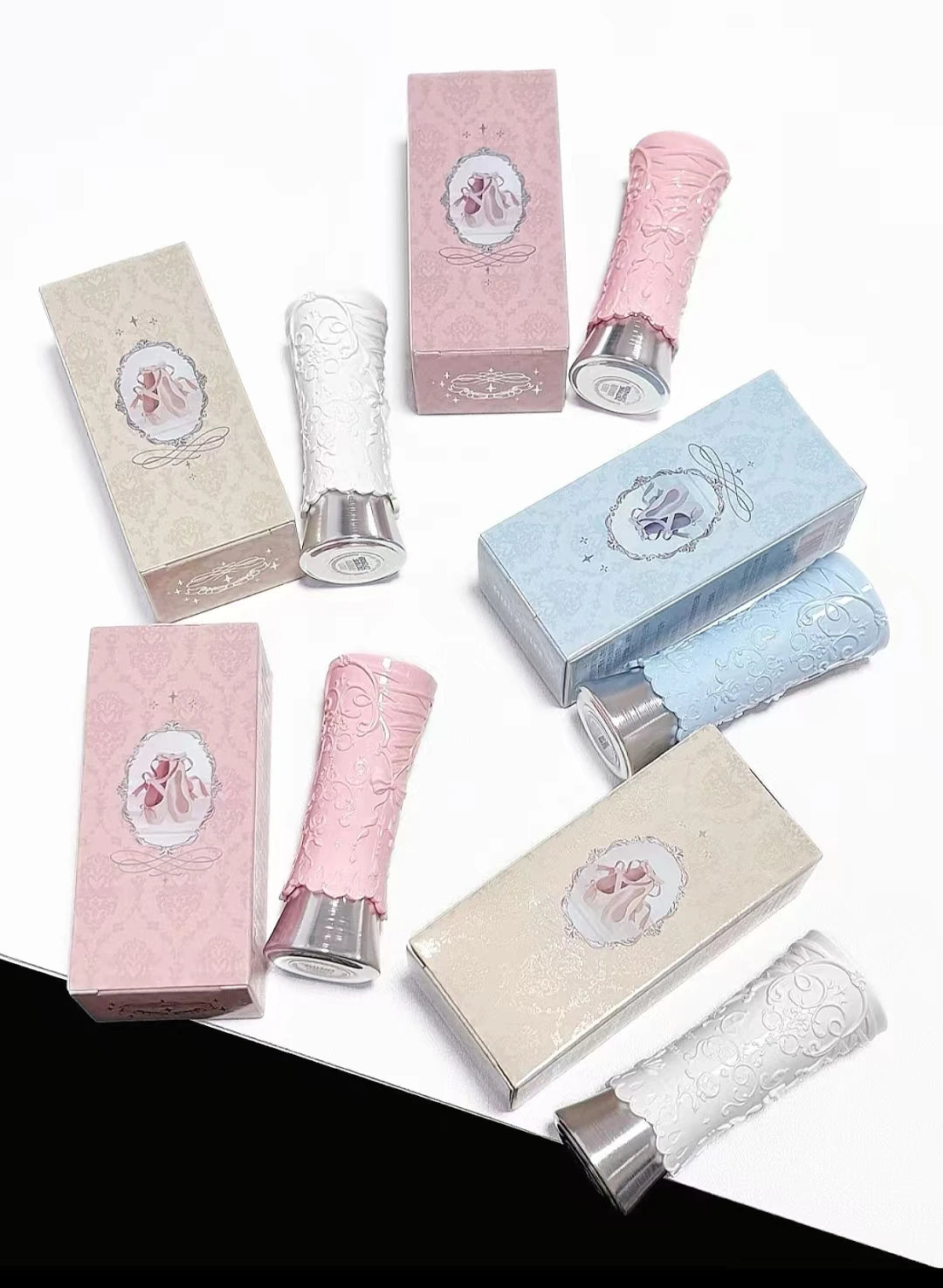 Rouge à lèvres Flower Knows Swan Ballet, brillant à lèvres effet miroir, hydratant et longue tenue, Nostickcup, nourrissant, 3,5 g