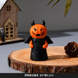 New Halloween Decorations Pumpkin Holiday Party Home Living Room Desktop Decorations Spooky Doll Resin Ornaments