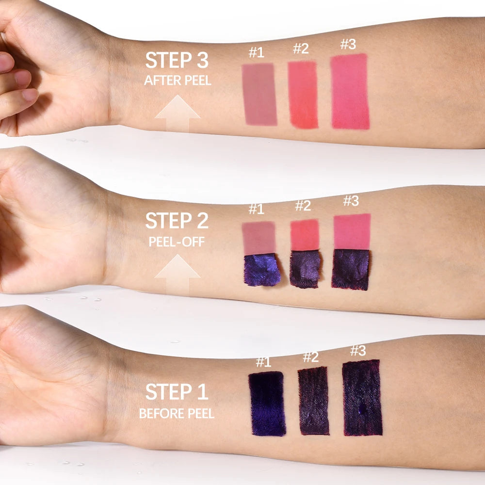 Encres à lèvres longue tenue, teinte mate coréenne, pelable, mate, bâton pour les lèvres, livraison gratuite, rouge à lèvres liquide, maquillage waterproof
