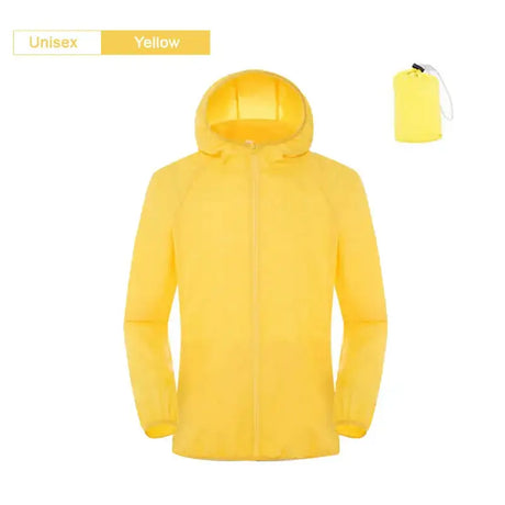 Camping Waterproof Jacket Men Women Windbreaker Men Raincoat Rain Jacket Men Waterproof Hiking Climbing Clothes Sun Protection - Lootquake