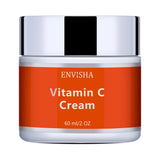 Crema facial ENVISHA Beauty Health con vitamina C, cuidado de la piel, antiarrugas, antiedad, hidratante, reduce los poros, blanquea, suaviza y reafirma.