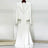 HIGH STREET Newest 2025 Designer Fashion Women's Long Sleeve Notched Collar Rhinestone Diamonds Beading Maxi Long Dress - Lootquake