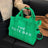 The Tote Bag For Women Crossbody Female Handbag New Solid Words Lette Leisure Large Bag,Luxury Fashion Bag,designer Bag for PU - Lootquake