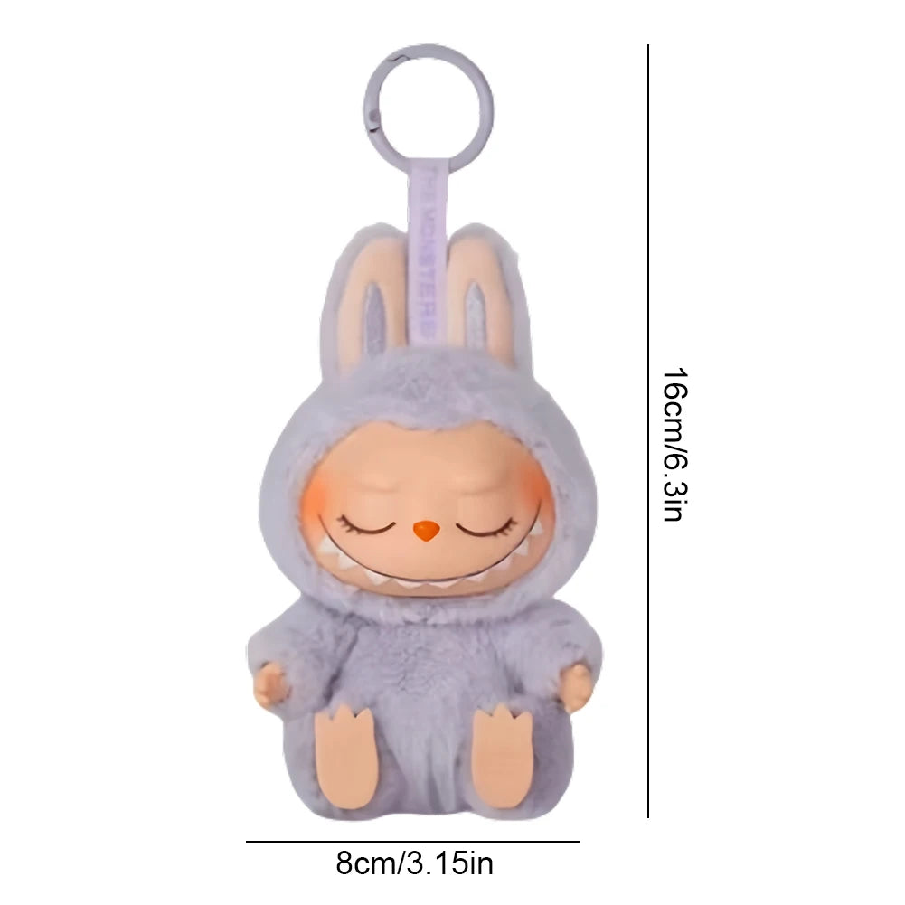 Cute Labubu The Monsters Box Toy Sweetheart Vinyl Doll Kawaii Backpack Pendant Decoration Plush Doll Clothes Keychain Gifts - Lootquake