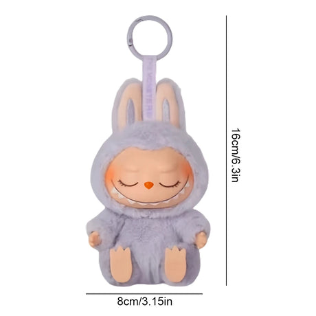 Cute Labubu The Monsters Box Toy Sweetheart Vinyl Doll Kawaii Backpack Pendant Decoration Plush Doll Clothes Keychain Gifts - Lootquake