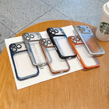 Luxury Solid Colors Frosted Translucent Phone Case For iPhone