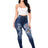 2023 Autumn High Waist Ripped Jeans For Women Fashion Stretch Skinny Denim Pencil Pants Casual Slim Trousers S-3XL - Lootquake