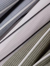 Vintage Striped Printed Slim Shirts Mens Casual Long Sleeve Lapel Buttoned Shirt 2025 Spring Fall Mens Shirt Naple Style Clothes