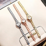 Elegant Women Watches Rose Gold Luxury Steel Strap Bracelet Ladies Wristwatches Female Watch Gifts Relogio Feminino Reloj Mujer - Lootquake