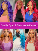 40 Inch 613 Blonde Body Wave HD Lace Front Wig | Brazilian Remy Human Hair | 250% Density