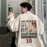 Cotton Hip-hop SLAM DUNK Printed Crew Neck Sweater Autumn Winter Men's Women's New American Trendy Brand Versatile Couple Jumper - Lootquake