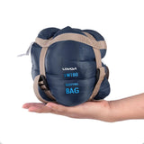 Saco de dormir portátil para exteriores Lixada de 190 x 75 cm, para acampar, viajar, senderismo, multifunción, ultraligero, 680 g, para mochileros.