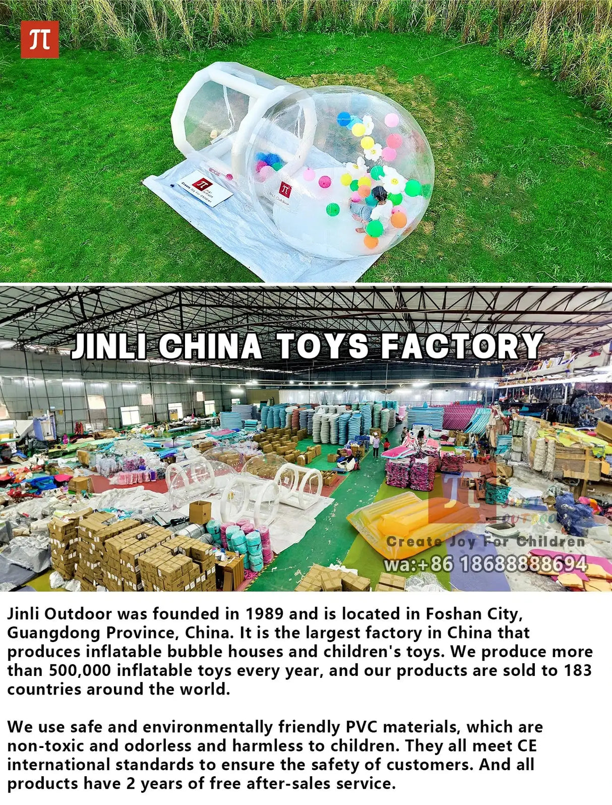 Inflatable bubble house PVC tent includes blower/protective carpet/PVC repair glue/air pump/colorful balloons/free shipping - Lootquake