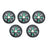 5PCS Portable Mini Compass for Camping Hiking Navigation Tools Outdoor Sports Mountaineering Survival Handheld Tactical Compass - Lootquake