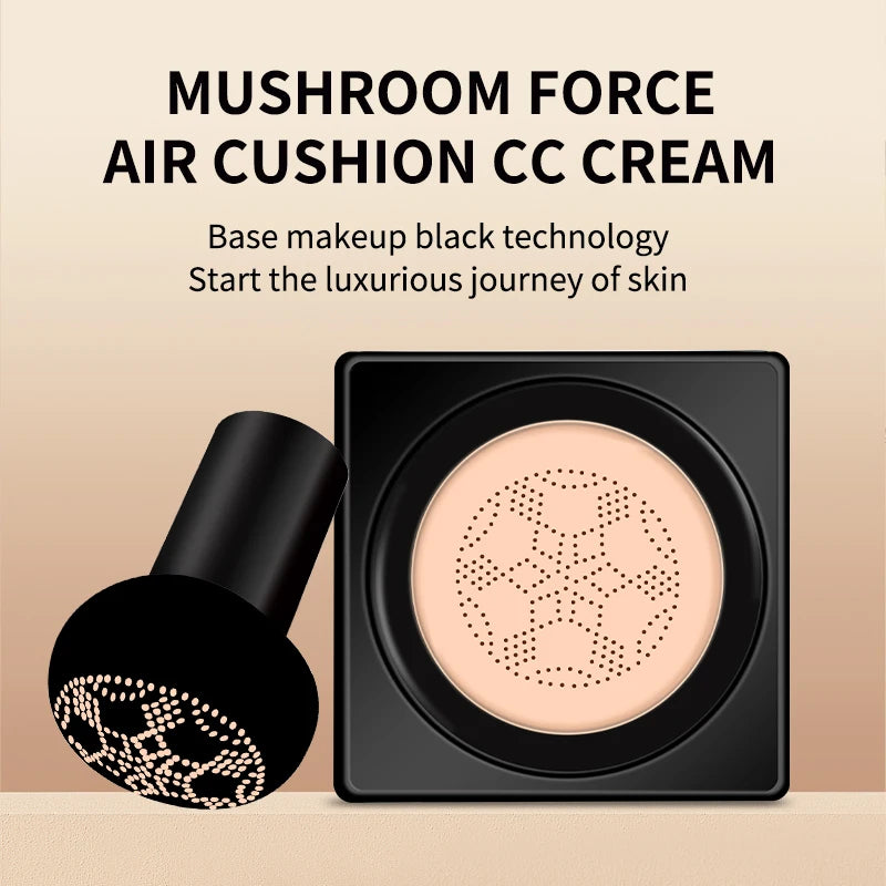 Base de maquillaje ligera con colchón de aire, crema CC, corrector hidratante natural, tono de piel uniforme, maquillaje de contorno de larga duración, cosméticos