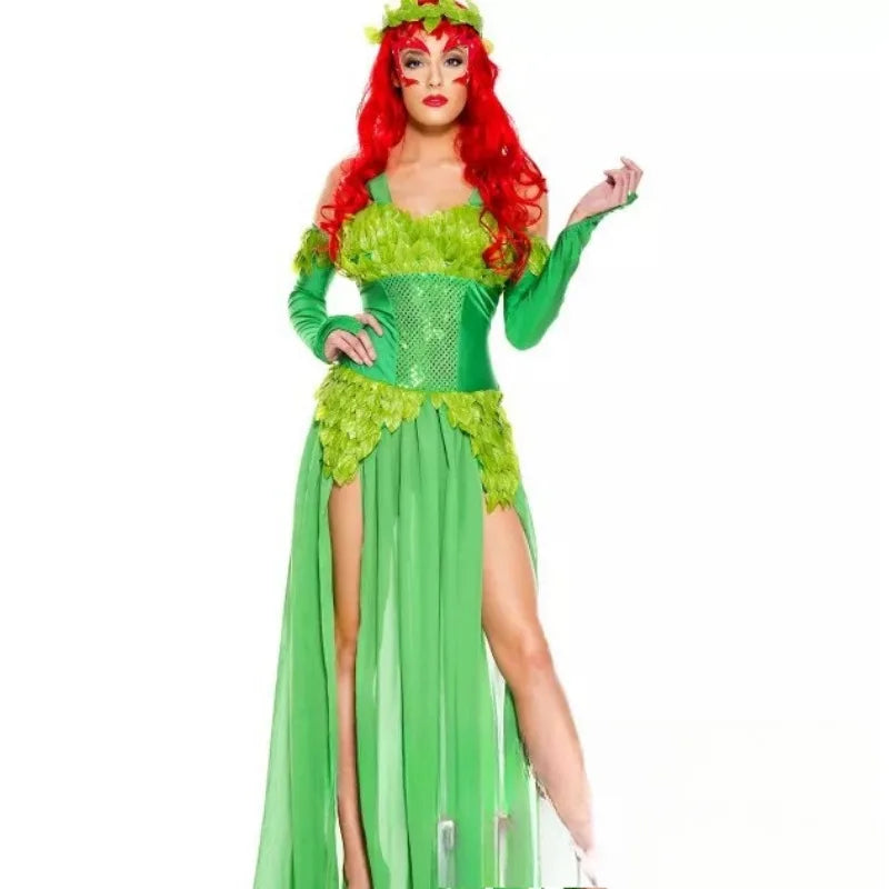 Halloween Cosplay Withch Mermaid Dress Sexy Princess Gothic Costume Fantasy Wizard Evening Outfits for Woman Carnival Party
